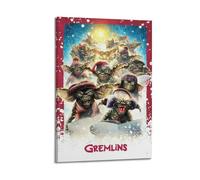 OASDIXVJ Poster du film Gremlins - Peinture sur toile - Impression d'art moderne pour chambre à coucher - 60 x 90 cm