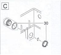 OASE 45321 BG Kit de bec de rechange BioTec 40/60000