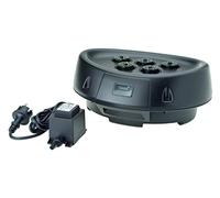 Oase Jeu d'eau flottant Water Starlet 50214 5 ajutages 26 W avec éclairage Noir
