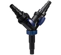 Oase Distributeur en Y 56668 pour bassins 1 1/2 pouces Noir
