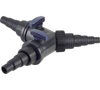 Oase Distributeur en Y 56668 pour bassins 1 1/2 pouces Noir