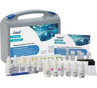 OASE 50571 AquaActiv Analyse de l’eau Kit professionnel - ensemble complet pour déterminer les huit principaux paramètres de l’eau pour étang de jardin étang de pêche Koiteich Piscine