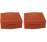 Oase Eponge de remplacement, Accessoires BioSmart Filtres de Rechange Éponge Bio Smart, 29,1 x 23,2 x 27 cm, Rouge (Lot de 2)