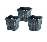 Oase Lot De 3 Paniers, Taille 11 X 11 X 11 Cm, Pour Bassin Aquatique Multicolore