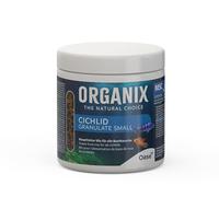 OASE ORGANIX Cichlid Granulate S 250 ML - Nourriture pour Poissons pour Toutes Les espèces de perches jusqu'à 6 cm, Nourriture complète avec des valeurs nutritives élevées