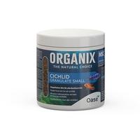 OASE ORGANIX Cichlid Granulate S 500 ML - Nourriture pour Poissons pour Toutes Les espèces de perches jusqu'à 6 cm, Nourriture complète avec des valeurs nutritives élevées