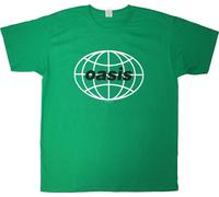 Oasis - "1998 World Tour - Mexico City" T-shirt homme/femme unie RO13852 (XL) (Vert)