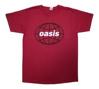 Oasis 1998 World Tour - South America Autorisé T-shirt Hommes