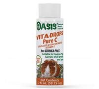 Oasis #80254 Vita Drops-Pure C pour Cochon d'Inde, 56,7 g, l'emballage Peut Varier