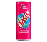 Oasis | Aardbei Framboos | Blik | 24 x 33 cl