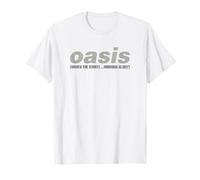Oasis Amazon Exclusive WTSMG Logo White T-Shirt
