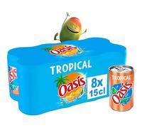 OASIS Boisson aux fruits tropicaux 8 x 15 cl