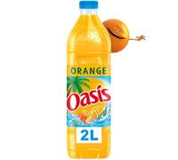 OASIS - Boisson Fruitée Orange, Rafraîchissante, 2L - Lot De 2