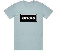 Oasis 'Classic Logo' (Bleu) T-Shirt