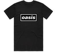 Oasis 'Classic Logo' (Noir) T-Shirt
