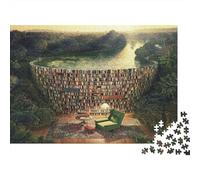 Oasis de la bibliothèque forestière Format 1000 Pièces Adolescents Cadeau No?l Défi Intellectuel Meilleure Vente Puzzle Éducatif Papier Mat Anti-reflet 52x38cm/1000pcs