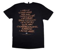 Oasis T-shirt Definitely Maybe 'AAA Setlist' officiel noir Taille M