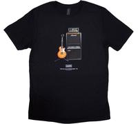 Oasis Definitely Maybe Guitar Black M T-shirt