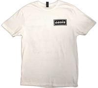 Oasis - "Definitely Maybe Promo" T-shirt homme/femme unie RO11953 (L) (Blanc)