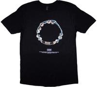Oasis - "Definitely Maybe Tambourine" T-shirt homme/femme unie RO12962 (M) (Noir)