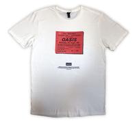 Oasis Definitely Maybe Ticket Stub Autorisé T-shirt Hommes