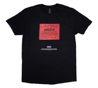 Oasis Definitely Maybe Ticket Stub Autorisé T-shirt Hommes