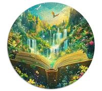 Oasis Fantastique Puzzle Rond 1000 Pièces La mer Enfants Cadeau Original DécoRation Murale Classiques 1000pcs (67.5x67.5cm)
