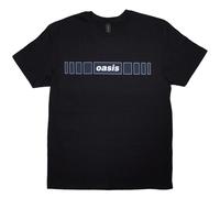 Oasis Horizontal Bars Logo Autorisé T-shirt Hommes
