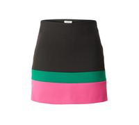 Oasis Jupe vert / rose / noir, Taille 38