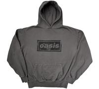 Oasis Lino Logo Grey Sweat à Capuche Officiel