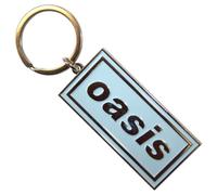 Oasis Logo Sky Bleu Band Logo Porte-Clés Keychain Size One Size