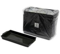 Oasis Lot de 25 soucoupes en Plastique pour aménagements Floraux Vert