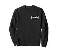 Oasis - Pocket Hit Logo Black Sweatshirt