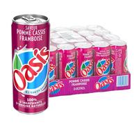 Oasis Pomme Cassis Framboise Canette Slim 33cl x24