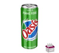 Oasis Pomme Poire Slim - 24 x 33 cL