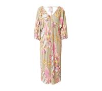 Oasis Robe beige / bleu clair / orange / rose, Taille 34