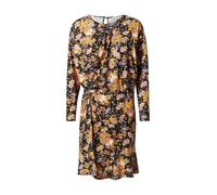 Oasis Robe 'Slinky' gris / orange / rose pastel / noir / blanc, Taille 34