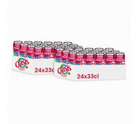 Oasis Soda pomme, cassis et framboise Pack de 24 x 33cl (Lot de 2)