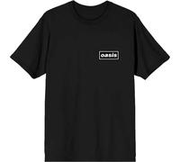 Oasis 'Some Might Say Lyric' (Noir) T-Shirt - NOUVEAU ET OFFICIEL