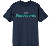 Oasis 'Supersonic Title Colour' (Bleu) T-Shirt - NOUVEAU ET OFFICIEL