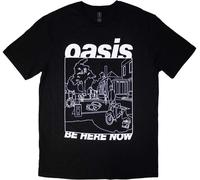 Rock Off officially licensed products Oasis Be Here Now Line Drawing T Shirt Size M