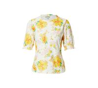 Oasis T-shirt crème / jaune / vert / orange foncé, Taille XS