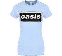 Oasis T-Shirt Decca Logo Femme Bleu - Taille S Bleu