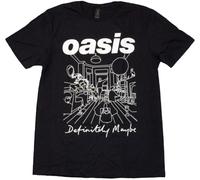 Rock Off officially licensed products Oasis Definitely Maybe Line Drawing T Shirt Size M