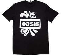 Oasis - T-shirt Logo pour homme/femme unie RO11380 (S) (Noir)