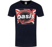 Oasis T-shirt Union Jack Bleu XL Unisexe Import