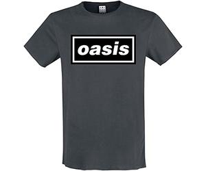 Oasis - T Shirt # Xl Unisex Charcoal# Logo Tee