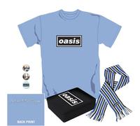 Oasis - Tee Shirt Bleu Oasis Definitely Maybe Taille XL