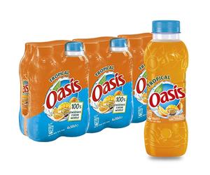 Oasis Tropical Bouteille 50cl - Pack de 12 bouteilles