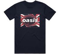 Oasis T-shirt Union Jack Bleu XL Unisexe Import